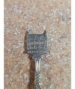 ELLIS ISLAND - Souvenir Spoon &quot;DOOR TO FREEDOM&quot;  Holland-Blue Delft Co -... - $168.46 MXN