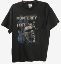 $350 Ray Charles 19th Monterey Blues Festival Vintage 2004 Black T-Shirt L - $450.40