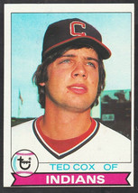 An item in the Sports Mem, Cards & Fan Shop category: Cleveland Indians Ted Cox 1979 Topps Baseball Card 79 nr mt