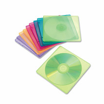 Innovera Slim CD Case Assorted Colors 10/Pack 81910 - £18.09 GBP