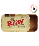1x Box Raw Hyrbid Cache Box &amp; Rolling Tray Bundle | Magnetic Rolling Tra... - $73.15 CAD