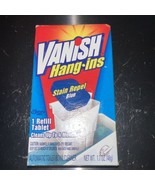 Vintage 1996 VANISH Hang-Ins Automatic Toilet Bowl Cleaner Stain Repel B... - $24.74