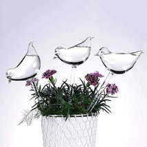 Automatic Plant Watering Bulbs Self Watering Ball/Bird Shape Water Device Drip I - £3.20 GBP+