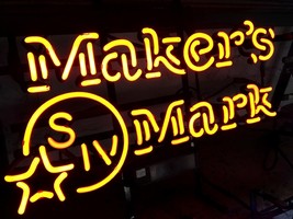 Maker&#39;s Mark Bourbon Whisky Kentucky Beer Bar Neon Sign 17&quot; x 13&quot; - £392.39 GBP