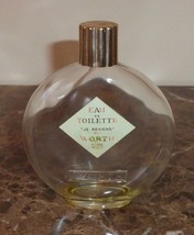Vintage Lalique Worth Je Reviens 4 Fl. Oz. Empty Perfume Bottle - £19.46 GBP