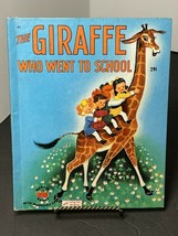 Vintage The Giraffe Who Went To School Wonder Books #551 Animals Irma Wilde 1951 - £6.14 GBP