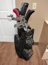 Titleist Taylormade Complete 14 Piece Golf Set  RH w Cart Bag - $285.00
