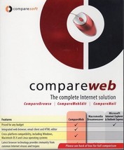 CompareWeb - The Complete Internet Solution CD-ROM for Win/Mac - NEW in BOX - $3.98