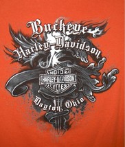 Harley Davidson mens 3XL Long Sleeve Shirt, BUCKEYE - Dayton, Ohio - $21.95
