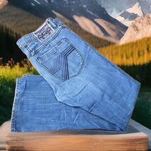 Buffalo David Bitton Bootcut Jeans Mens Size 33 (35x32) Western Rockabil... - $34.65