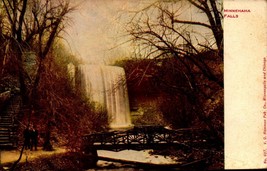 Minnehaha Falls -St Paul Minnesota Mn - Antique 1912 Postcard Bk 53 - £2.37 GBP
