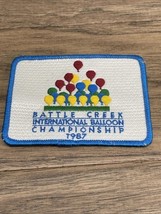 NEW Battle Creek International Balloon Championship 1987 Patch Hot Air K... - $8.90