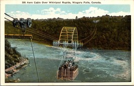 Canada Ontario Niagara Falls Aero Cable Car Whirlpool Rapids Vintage Postcard - £7.36 GBP
