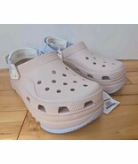 Crocs Hiker Xscape Color Block Platform  Women Clog Slingback Sz W9/M7 BEIGE NEW - $82.30 CAD
