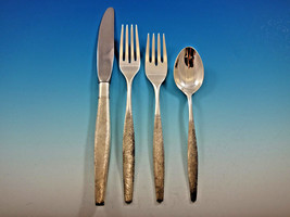 Florentine by Kirk Sterling Silver Flatware Set for 8 Service 38 pieces Matte - £1,811.98 GBP
