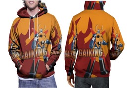 GAIKING Robot Japanese    Men&#39;s Full-Print Sublimation Zipper Hoodie - $46.47 CAD