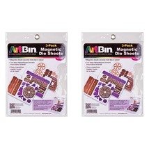 ArtBin Magnetic Die Sheets- 3/Pack (Pack of 2) - £29.56 GBP