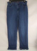 Gloria Vanderbilt Amanda Women&#39;s Mid Rise Straight Leg Jeans Size 6 - $12.86