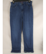 Gloria Vanderbilt Amanda Women&#39;s Mid Rise Straight Leg Jeans Size 6 - $12.86