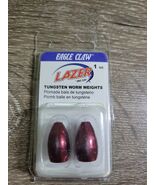 Eagle Claw Lazer Sharp Tungsten Worm Weight - 1 oz. Blood Red - 2 per pack - $10.89 CAD