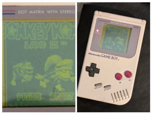 Original Nintendo Gameboy DMG-01 Game Console Working - $68.30