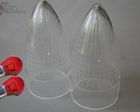 Cadillac Bullet Tail Light Lamp Clear Lenses Red Bulbs Hot Rat Rod - $23.83