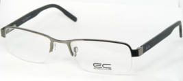 Eyeclub 71342 1 Shiny Silver Metallic /MATT Black Eyeglasses Glasses 54-19-140mm - £53.43 GBP