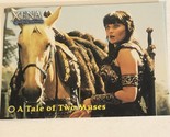 Xena Warrior Princess Trading Card Lucy Lawless Vintage #7 Tale Of Two M... - $1.97