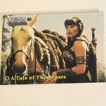 Xena Warrior Princess Trading Card Lucy Lawless Vintage #7 Tale Of Two Muses - £1.57 GBP