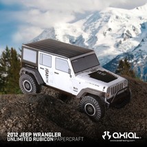 Papercraft - 2012 jeep wrangler unlimited - Scale 1:24 - $2.90