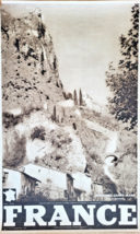 Moustiers Santa Maria - Original Poster - Tourism France - Rare - 50&#39;S - £138.54 GBP