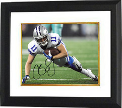 Cole Beasley signed Dallas Cowboys 8X10 Photo Custom Framed (horizontal)- PSA/JS - £85.38 GBP