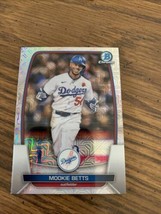 2023 Bowman - MOOKIE BETTS - Chrome Mega Box Mojo Refractor - LA Dodgers - $2.28