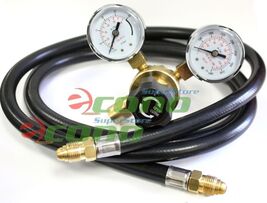 Argon CO2 Regulator Dual Gauges &amp; Hose for Miller Lincoln CGA580 Mig Tig... - $46.99