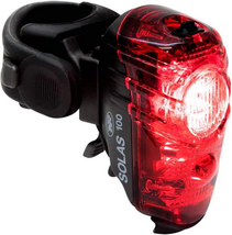 Solas 100 Lumens USB Rechargeable Bike Tail Light Powerful Daylight V - £77.30 GBP