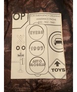 1995 Evers Toy Store Auto Mobilia Catalog Vintage - $9.60 CAD