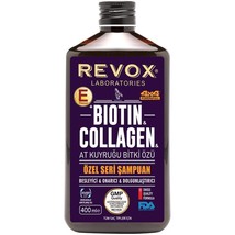 Revox Collagen Horse Tail Extract Shampoo 13.5oz Biotin by Swiss exp 2025 - £22.89 GBP