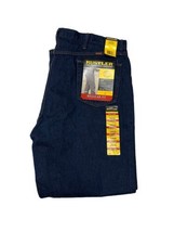 Rustler  44X30 Men&#39;s 87619PW Regular Fit Straight Leg Jeans - Blue NWT - £26.17 GBP