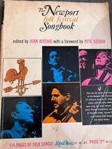 1965 The Newport Folk Festival Songbook Jean Ritchie Pete Seeger Bikel Cash - £19.13 GBP
