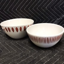 Two Vintage “The Cellar”  Macy&#39;s Creamware Serving Bowls EXCELLENT Condi... - $15.84