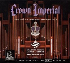 Crown Imperial Festive Music For Organ, Winds, Brass &amp; Percussion HDCD - £19.65 GBP