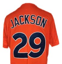 Bo Jackson #29 College Baseball Jersey Button Down Orange Any Size image 5