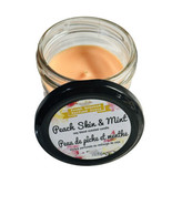 Fresh Scented Peach Skin/Mint Soy Blend Scented Candle 3oz/85gm - $12.75