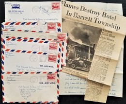 1957 Vintage Pvt Donald Case Army Canadensis Pa Mother 10 Handwritten Letters #1 - £68.18 GBP