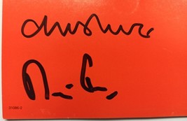 Autographed Signed  NEIL TENNANT CHRIS LOWE PET SHOP BOYS  &quot;Nightlife&quot; C... - £92.84 GBP