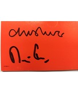 Autographed Signed  NEIL TENNANT CHRIS LOWE PET SHOP BOYS  &quot;Nightlife&quot; C... - £92.99 GBP
