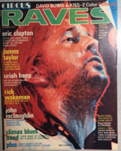 CIRCUS RAVES magazine #8 October 1974 (center pages missing) - $12.86