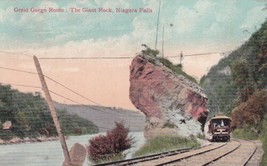 The Giant Rock Great Gorge Route Niagara Falls New York NY 1908 UDB Postcard B04 - £2.28 GBP