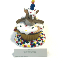 Fitz and Floyd Charming Tails Happy Birthday Surprise Mouse Figurine 89/117 - $19.79