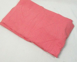 Ralph Lauren LRL Gingham Red Twin Fitted Sheet - £27.97 GBP